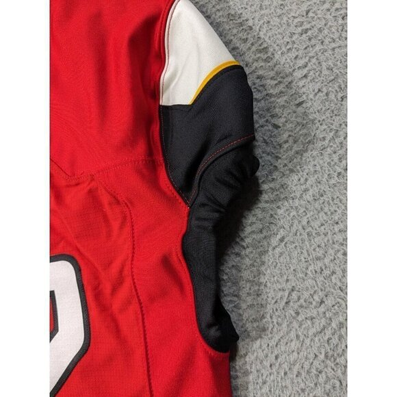 Under Armour Maryland Football Jersey Large Armourgrid Outlaw Custom Red #22 - Picture 16 of 16